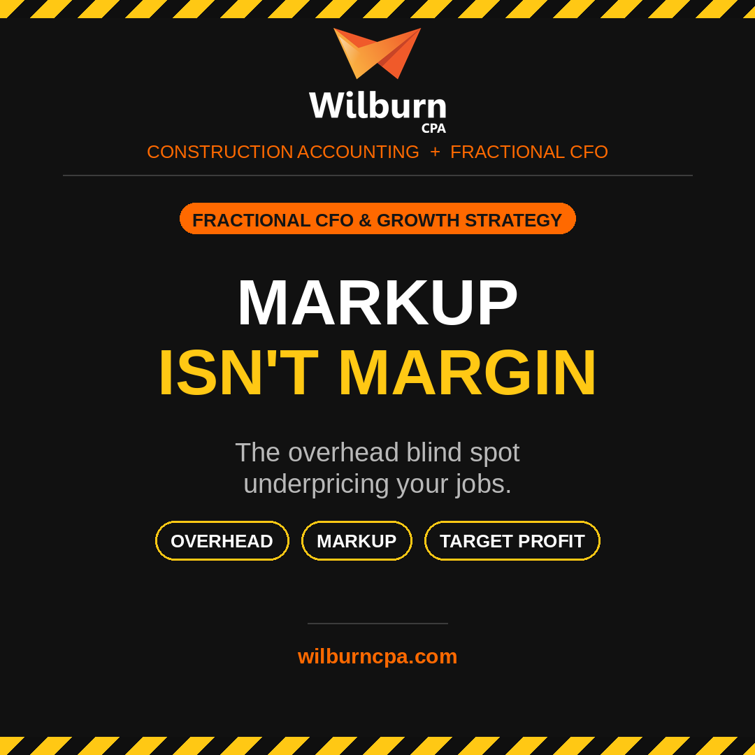 Markup Isn’t Margin: The Overhead Blind Spot That’s Underpricing Your Jobs